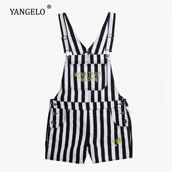 yangelo striped shortalls women harajuku high waist casual suspenders shorts for gothic girls strap short jumpsuit 220427, White;black
yangelo striped shortalls women harajuku high waist casual suspenders shorts for gothic girls strap short jumpsuit 220427, White;black