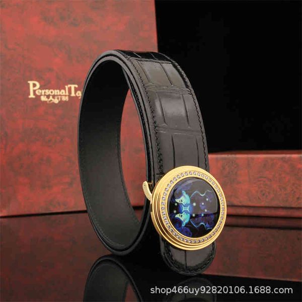 belts real cow leather men's belt luxury high-end twee constellations diamond inlay s4pj, Black;brown
belts real cow leather men's belt luxury high-end twee constellations diamond inlay s4pj, Black;brown