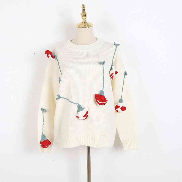 women's sweaters design dalang sweater autumn and winter women's korean three-dimensional hand hook rose round neck pullover 8vt3, White;black
women's sweaters design dalang sweater autumn and winter women's korean three-dimensional hand hook rose round neck pullover 8vt3, White;black