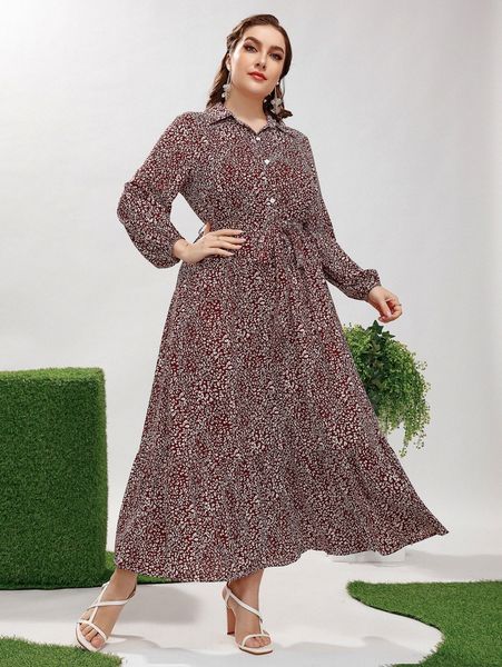 plus leopard print button front belted dress p8la#, Black
plus leopard print button front belted dress p8la#, Black