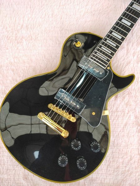 guitar store standard high yellow binding electric guitar fast