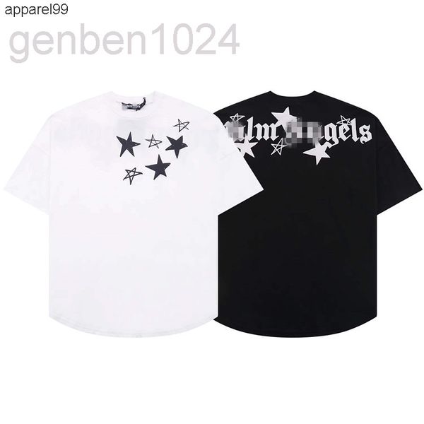 tide brand palm pentagram letter printed short t-shirt men's and women's high street loose half sleeve, White;black
tide brand palm pentagram letter printed short t-shirt men's and women's high street loose half sleeve, White;black