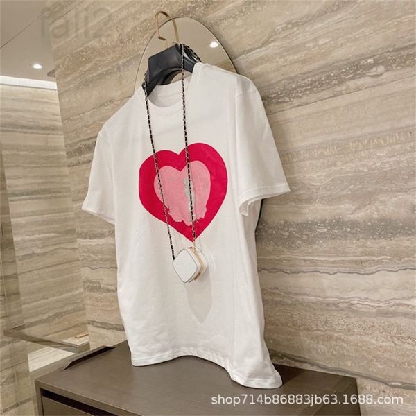 women's t-shirt designer in the summer of 2022, new fashion brand medium and long heavy industry drill short sleeve t-shirt women', White
women's t-shirt designer in the summer of 2022, new fashion brand medium and long heavy industry drill short sleeve t-shirt women', White
