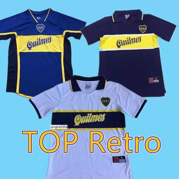 97 98 boca junior retro soccer jersey maradona vintage veron caniggia 1997 1998 maglia classic 2000 2001 football shirts, Black;yellow
97 98 boca junior retro soccer jersey maradona vintage veron caniggia 1997 1998 maglia classic 2000 2001 football shirts, Black;yellow