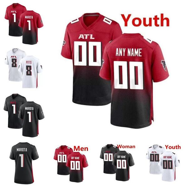 fans custom atlanta''falcons''mens women kids 1 marcus mariota 8 kyle pitts jersey julio jones grady jarrett calvin', Black
fans custom atlanta''falcons''mens women kids 1 marcus mariota 8 kyle pitts jersey julio jones grady jarrett calvin', Black