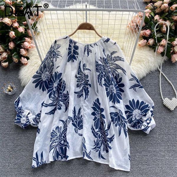 deat women printing shirt arrivals round neck latern sleeve fashion temperament spring summer 11d1545 210709, White
deat women printing shirt arrivals round neck latern sleeve fashion temperament spring summer 11d1545 210709, White
