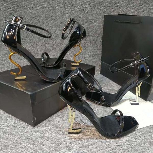 designer sandals opyum amber cassandra women high heels pointed patent leather sandal metal letter heels open toe stiletto heel fa301d, Black
designer sandals opyum amber cassandra women high heels pointed patent leather sandal metal letter heels open toe stiletto heel fa301d, Black