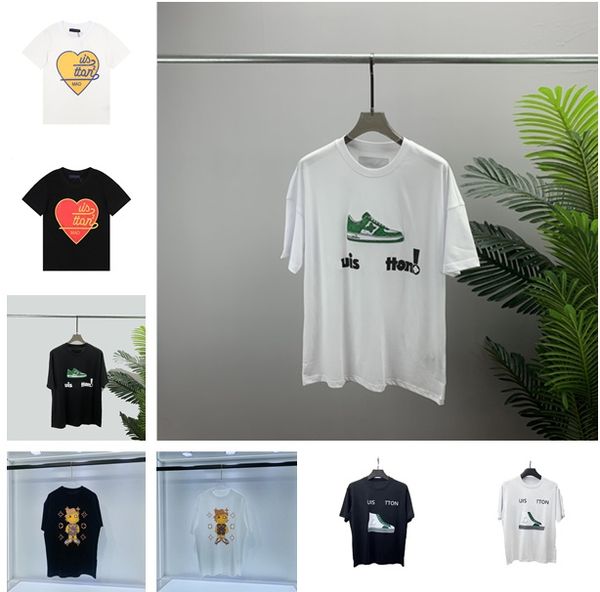 men's womens t-shirts luxury tshirt men s women designer t shirts short summer fashion casual with brand letter designers 100%cotton t-, White;black
men's womens t-shirts luxury tshirt men s women designer t shirts short summer fashion casual with brand letter designers 100%cotton t-, White;black