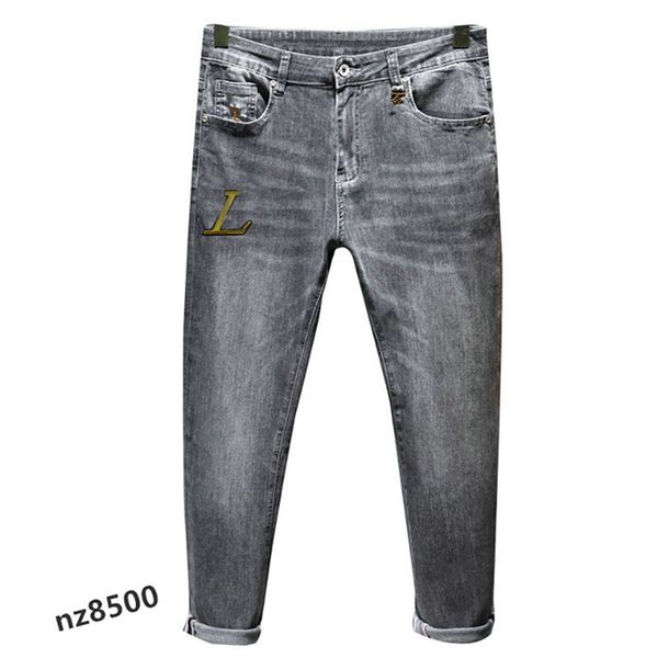 2022 the new men jeans spring/summer long slim pants fashion shorts motorcycle ripped jeans 99, Blue
2022 the new men jeans spring/summer long slim pants fashion shorts motorcycle ripped jeans 99, Blue