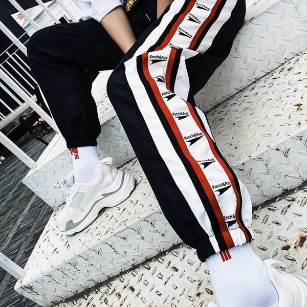 female hip hop high waist harem pant slim letter print pants hip hop sweetwear trouser womens cool jogger trousers y200418, Black;white
female hip hop high waist harem pant slim letter print pants hip hop sweetwear trouser womens cool jogger trousers y200418, Black;white