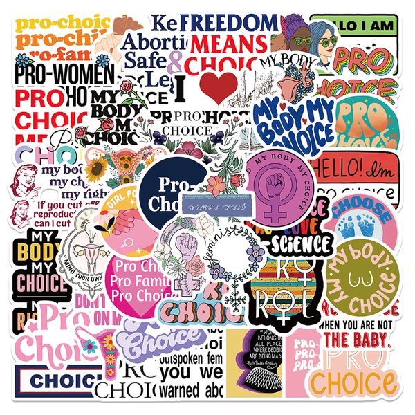 pack of 50pcs wholesale pro-choice stickers no-duplicate waterproof for luggage skateboard notebook helmet water bottle phone car decals kid
pack of 50pcs wholesale pro-choice stickers no-duplicate waterproof for luggage skateboard notebook helmet water bottle phone car decals kid