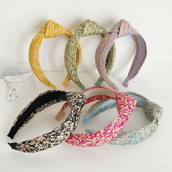 fashion women headband straw woven hairband center knot turban geometric mix color headwear hair accessories, Slivery;white
fashion women headband straw woven hairband center knot turban geometric mix color headwear hair accessories, Slivery;white
