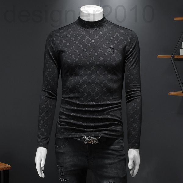 men's t-shirts designer 2021 autumn and winter thickened print bottoming shirt two lapel long sleeve fashion casual t-shirt, White;black
men's t-shirts designer 2021 autumn and winter thickened print bottoming shirt two lapel long sleeve fashion casual t-shirt, White;black