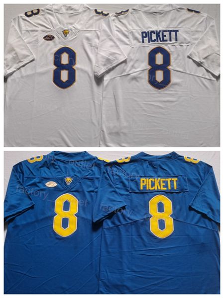 ncaa pittsburgh panthers college football 8 kenny pickett jersey men university team blue white color all stitched for sport fans breathable, Black
ncaa pittsburgh panthers college football 8 kenny pickett jersey men university team blue white color all stitched for sport fans breathable, Black