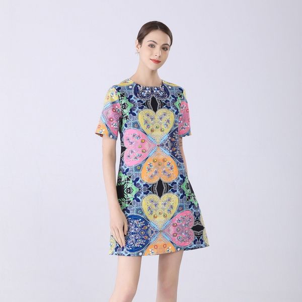 720 xl 2022 spring summer brand same style dress flora print short sleeve black beads empire fashion womens clothes crew neck sh
720 xl 2022 spring summer brand same style dress flora print short sleeve black beads empire fashion womens clothes crew neck sh