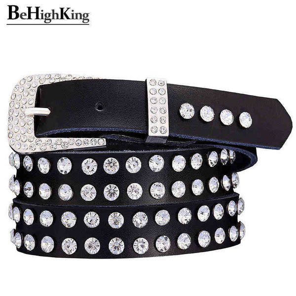 fashion genuine leather belts for women quality shining rhinestone belt female narrow cow skin pin buckle waistband width 2.3 cm t220722, Black;brown
fashion genuine leather belts for women quality shining rhinestone belt female narrow cow skin pin buckle waistband width 2.3 cm t220722, Black;brown