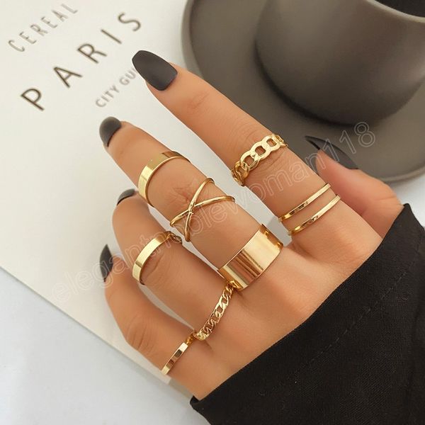 gold color silver color rings set for women selling metal simple finger ring fashion jewelry party wedding gift
gold color silver color rings set for women selling metal simple finger ring fashion jewelry party wedding gift