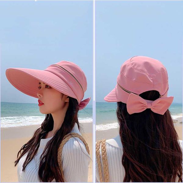 wide brim hats women's summer hat removable cap with zipper empty anti-uv bowknot sun ladies foldable big visor capswide, Blue;gray
wide brim hats women's summer hat removable cap with zipper empty anti-uv bowknot sun ladies foldable big visor capswide, Blue;gray