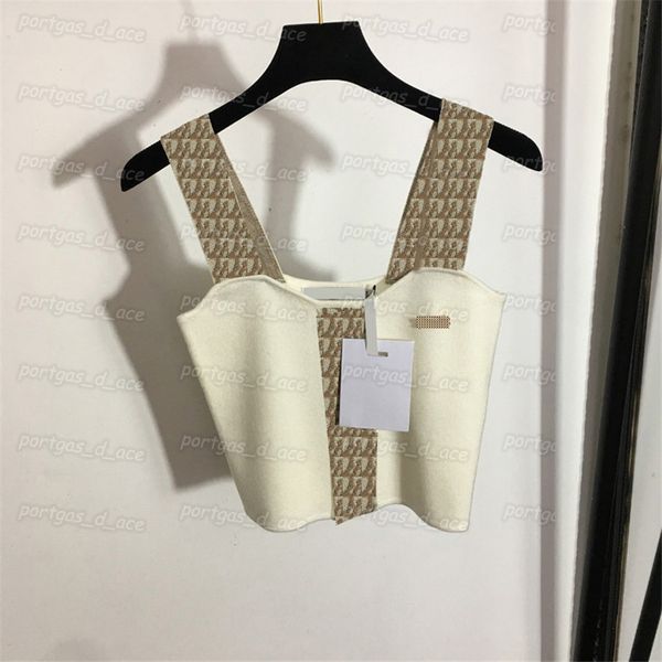 womens wool camisole studded letter design camis on chest fashion letter jacquard strap sling knits, White
womens wool camisole studded letter design camis on chest fashion letter jacquard strap sling knits, White
