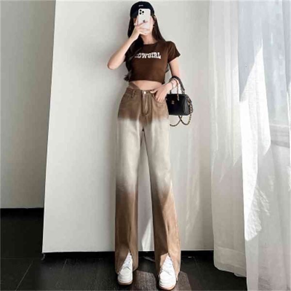 women's shorts gradient split straight jeans women's summer design sense hollow high waist thin loose wide leg pants j69r, White;black
women's shorts gradient split straight jeans women's summer design sense hollow high waist thin loose wide leg pants j69r, White;black