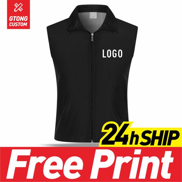 custom design vests print men woman safety vest work vest work wear uniform solid color fashion vest custom 220607, White;black
custom design vests print men woman safety vest work vest work wear uniform solid color fashion vest custom 220607, White;black