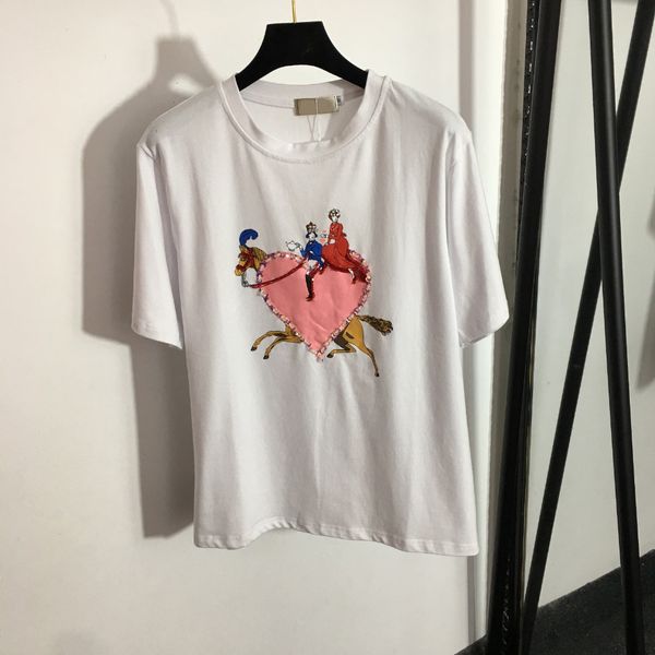 high-end womens t-shirts 2022ss summer dress sets brand designer hooded t shirts with shorts beaded couple heart print short-sleeved t-shirt, White
high-end womens t-shirts 2022ss summer dress sets brand designer hooded t shirts with shorts beaded couple heart print short-sleeved t-shirt, White