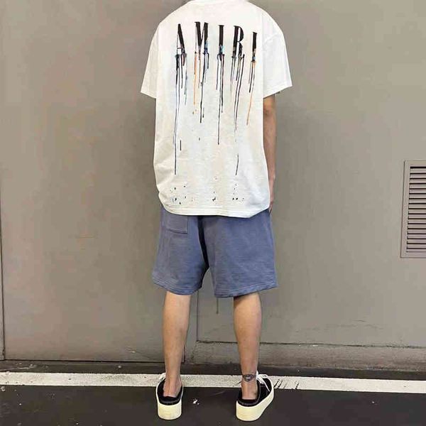 designer t shirts oversized amirss high street splash t-shirt and fashion brand hip hop cotton round neck short sleeve loose summer, White;black
designer t shirts oversized amirss high street splash t-shirt and fashion brand hip hop cotton round neck short sleeve loose summer, White;black