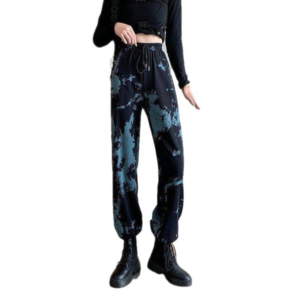 women's pants & capris trend all-match casual street style girls high-waisted and thin trousers 2022 autumn tie-dye fashion, Black;white
women's pants & capris trend all-match casual street style girls high-waisted and thin trousers 2022 autumn tie-dye fashion, Black;white