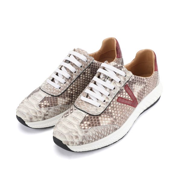 python men's shoes 2023 spring summer new gift box white flat shoelaces light and comfortable trendy fashion casual sports shoes, Black
python men's shoes 2023 spring summer new gift box white flat shoelaces light and comfortable trendy fashion casual sports shoes, Black