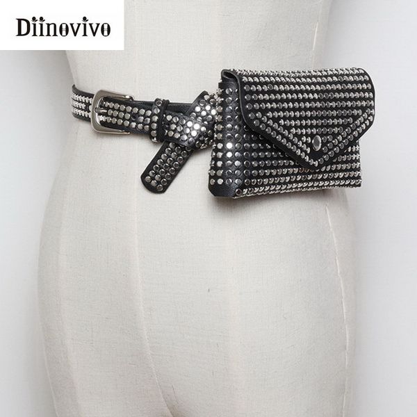 diinovivo fashion rivets waist pack luxury fanny pack small women waist bag phone pouch punk whdv0632 220606
diinovivo fashion rivets waist pack luxury fanny pack small women waist bag phone pouch punk whdv0632 220606