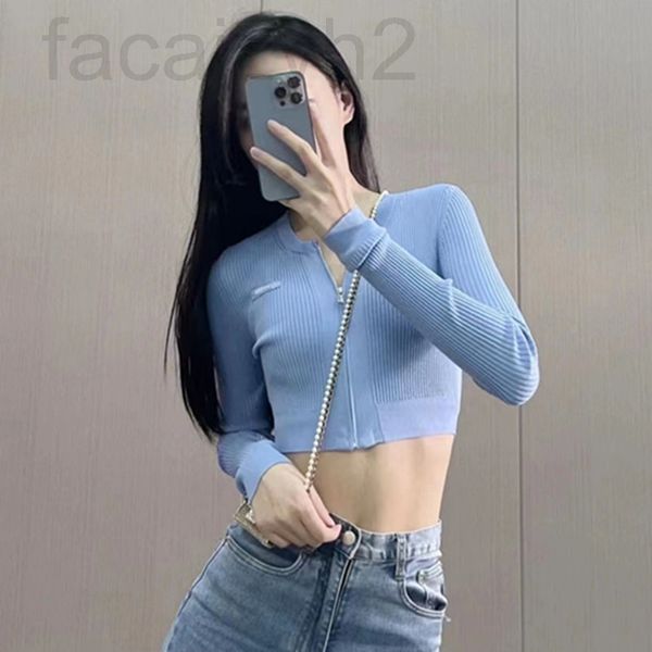 women's knits & tees designer 22 autumn new zipper solid color slim fit short knitted cardigan women je9t, White
women's knits & tees designer 22 autumn new zipper solid color slim fit short knitted cardigan women je9t, White