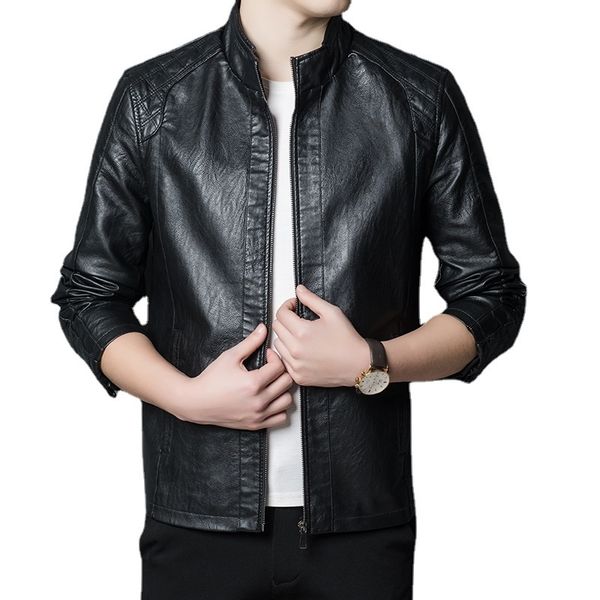 men's autumn leather jacket motorcycle slim comfortable black pu s3xl 220816, Black;brown
men's autumn leather jacket motorcycle slim comfortable black pu s3xl 220816, Black;brown