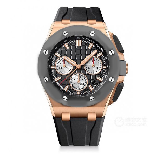 designer men's quartz a mechanical watches 44mm ceramic dial stainless steel case rubber strap sapphire mechanical luminous waterproof, Slivery;brown
designer men's quartz a mechanical watches 44mm ceramic dial stainless steel case rubber strap sapphire mechanical luminous waterproof, Slivery;brown