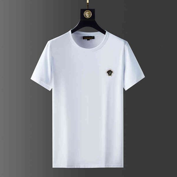men's t-shirts summer men's short sleeved t-shirt summer diamond white half wear solid color mercerized bottomed shirt 71p6, White;black
men's t-shirts summer men's short sleeved t-shirt summer diamond white half wear solid color mercerized bottomed shirt 71p6, White;black