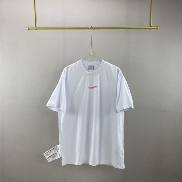 22ss large washed label cotton eu size t shirt men women fashion summer, White;black
22ss large washed label cotton eu size t shirt men women fashion summer, White;black