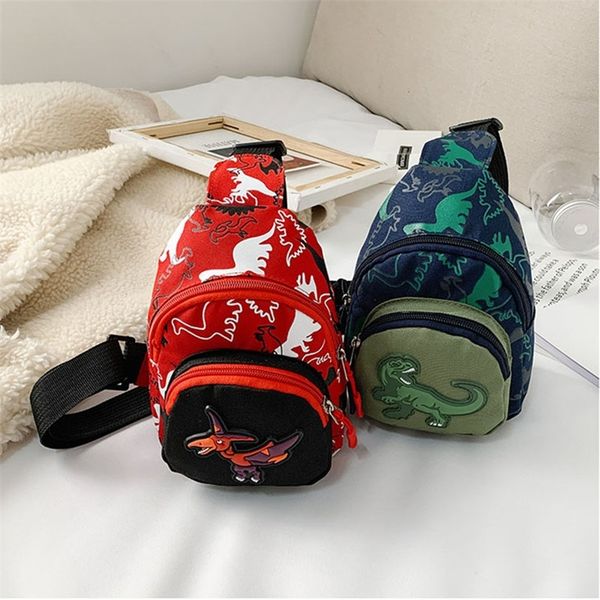 cartoon dinosaur kids shoulder bag outdoor leisure children chest bag boys girls zipper wasit pack 220602
cartoon dinosaur kids shoulder bag outdoor leisure children chest bag boys girls zipper wasit pack 220602