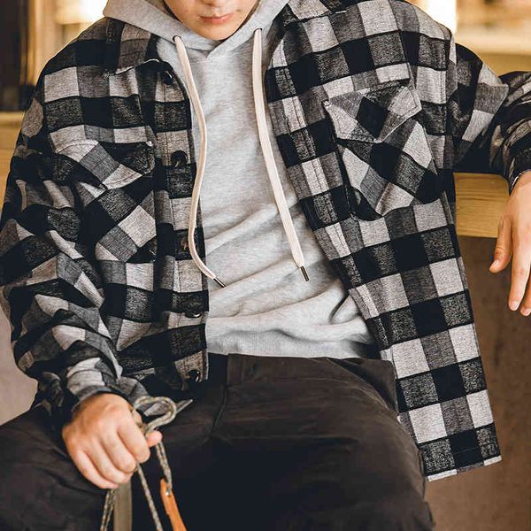 men's tracksuits madden work clothes chenille plaid lapel jacket folding loose cityboy shirt coat men az5c, Gray
men's tracksuits madden work clothes chenille plaid lapel jacket folding loose cityboy shirt coat men az5c, Gray