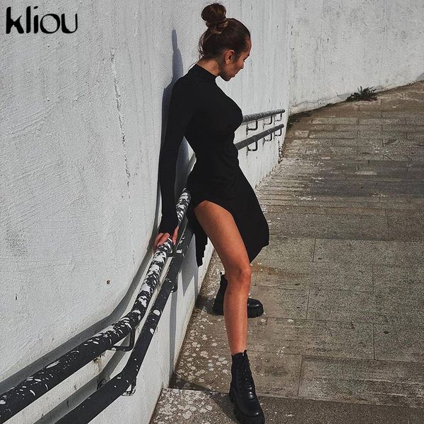 side spilt maxi dress women autumn ribbed knitted concise robe female bodycon softy vestido elegant lady high street skirt, Black;gray
side spilt maxi dress women autumn ribbed knitted concise robe female bodycon softy vestido elegant lady high street skirt, Black;gray
