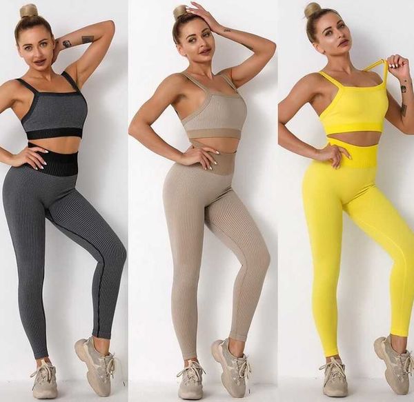 2022 tracksuits womens designer fashion yoga wear active set outfit for woman crop shirts sport track pants leggings casual gym, Gray
2022 tracksuits womens designer fashion yoga wear active set outfit for woman crop shirts sport track pants leggings casual gym, Gray