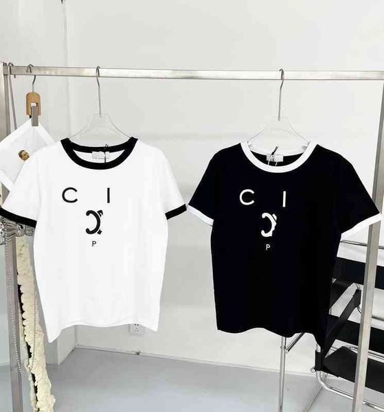 spring and summer new correct version ce arc capsule series sports college style printing women's color contrast short, White
spring and summer new correct version ce arc capsule series sports college style printing women's color contrast short, White