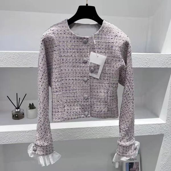 brand jacket chan 2022 new women's autumn winter fashion logo jacket tweed coat designer high-grade casual spring coat birthday gift va, Black;brown
brand jacket chan 2022 new women's autumn winter fashion logo jacket tweed coat designer high-grade casual spring coat birthday gift va, Black;brown