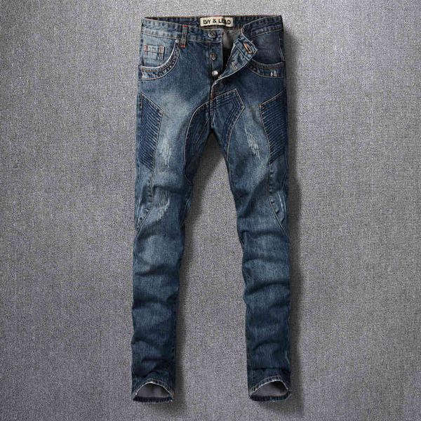 men's jeans fashion stitching fashion brand men's jeans worn blue washed out small straight men mztz
men's jeans fashion stitching fashion brand men's jeans worn blue washed out small straight men mztz