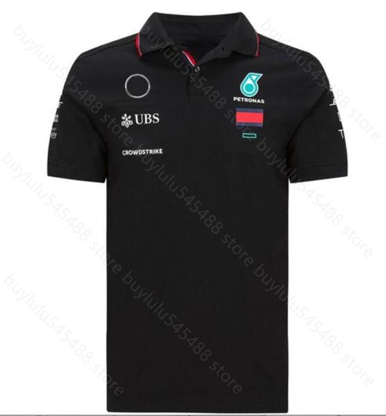 2022 new f1 formula one racing team polo shirt version suit short-sleeved t-shirt lapel printed car overalls customization, White;black
2022 new f1 formula one racing team polo shirt version suit short-sleeved t-shirt lapel printed car overalls customization, White;black