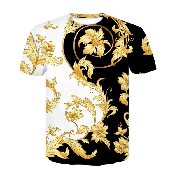 2022 new summer men's 3d gold chain luxury printed flower t-shirt short sleeve white street fashion jacket s-4xl dx53, White;black
2022 new summer men's 3d gold chain luxury printed flower t-shirt short sleeve white street fashion jacket s-4xl dx53, White;black