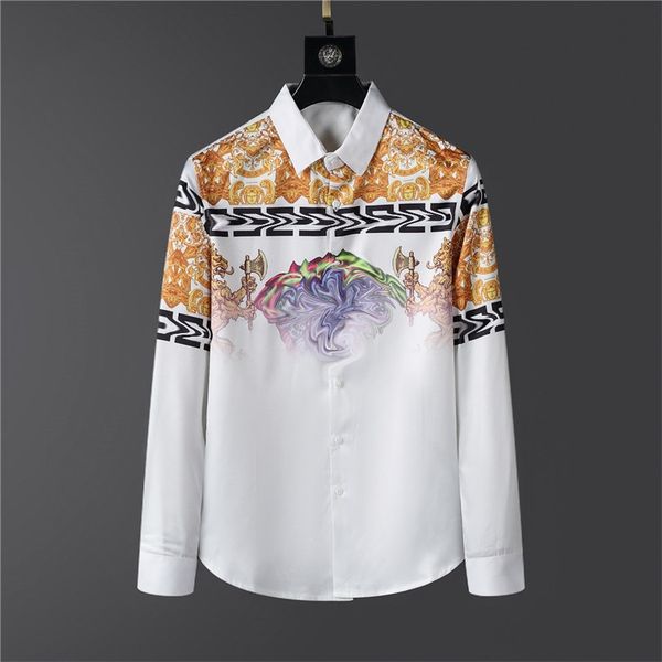 2022 luxury designer men's shirts fashion casual business social and cocktail shirt brand spring autumn slimming the most fashionable c, White;black
2022 luxury designer men's shirts fashion casual business social and cocktail shirt brand spring autumn slimming the most fashionable c, White;black
