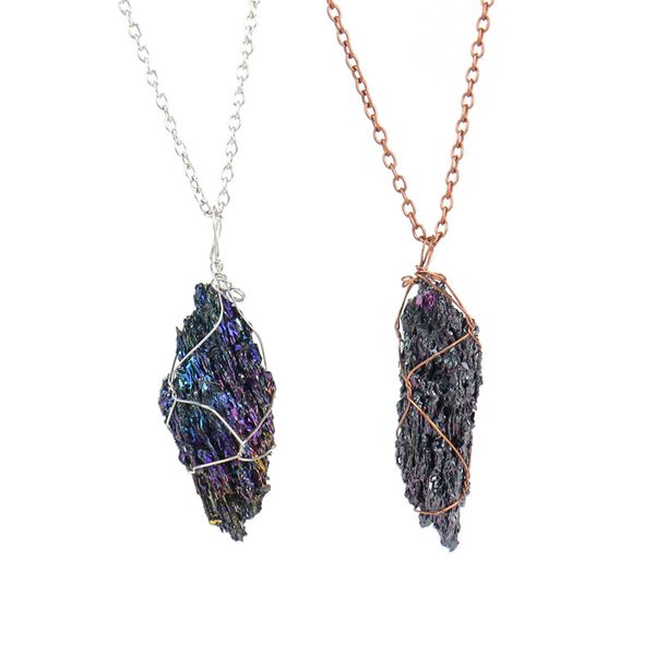colorful natural stone handmade pendant necklaces for women men original style party club decor jewelry with chain, Silver
colorful natural stone handmade pendant necklaces for women men original style party club decor jewelry with chain, Silver