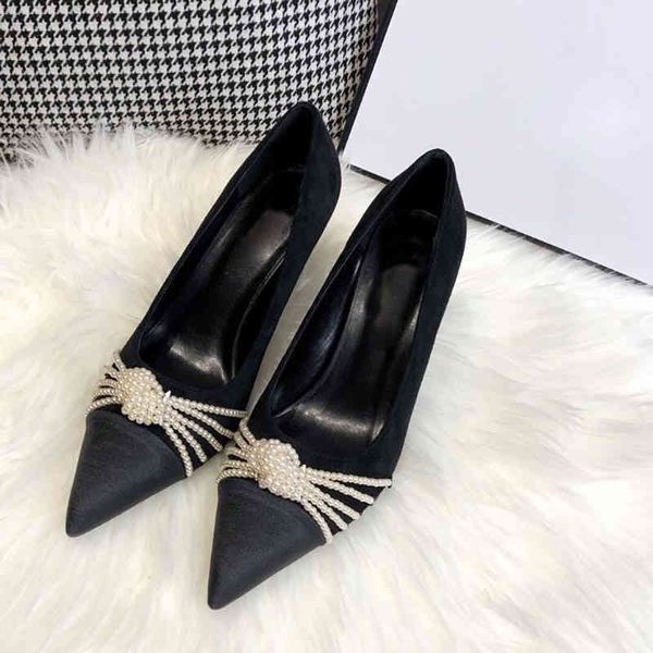 sandals designer shoes women pearl high heels luxury brand classic color matching business pumps ladies wedding 220322, Black
sandals designer shoes women pearl high heels luxury brand classic color matching business pumps ladies wedding 220322, Black