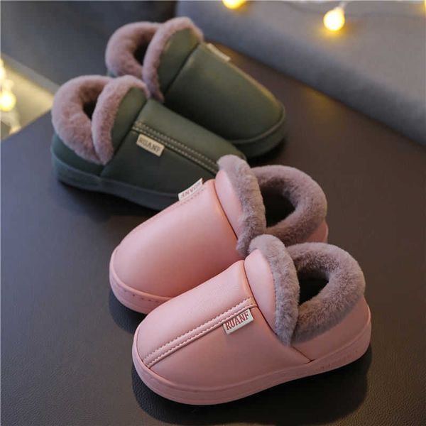 elling children's slippers for boys girls pu leather waterproof kid bag with indoor and outdoor baby parent-child cotton shoes winter d, Black
elling children's slippers for boys girls pu leather waterproof kid bag with indoor and outdoor baby parent-child cotton shoes winter d, Black