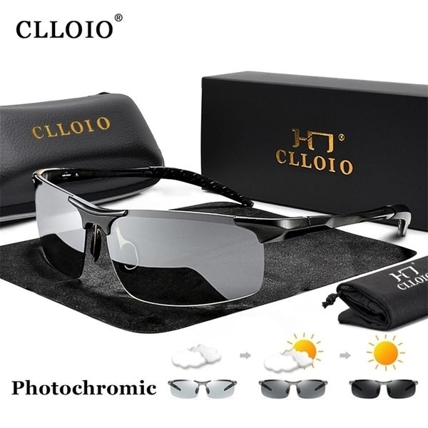 clloio aluminum pochromic sunglasses men polarized day night driving chameleon glasses antiglare change color sun glasses uv 220701, White;black
clloio aluminum pochromic sunglasses men polarized day night driving chameleon glasses antiglare change color sun glasses uv 220701, White;black