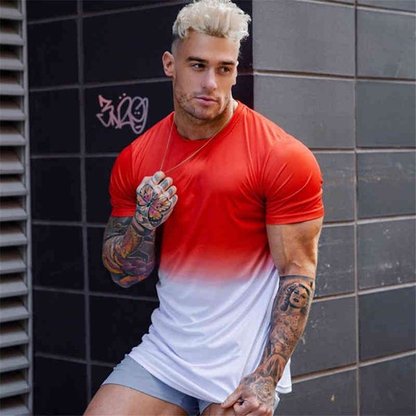 men's t-shirts fashion brand tight gym clothes cotton aptitude homage gyms t-shirt men of summer fitness t-shirts kdj9, White;black
men's t-shirts fashion brand tight gym clothes cotton aptitude homage gyms t-shirt men of summer fitness t-shirts kdj9, White;black